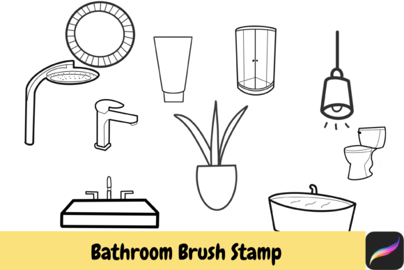 Elevating Digital Design: The Strategic Value of Bathroom Procreate Brush Stamps IPAD for Modern Creators