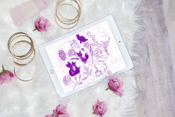 Exploring the Creative Potential of the 45 Abstract Boho Procreate Bundle V 5
