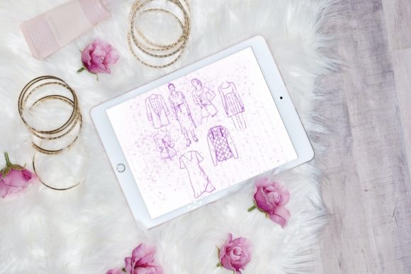 Line Art Clothes Procreate BUNDLE V 22