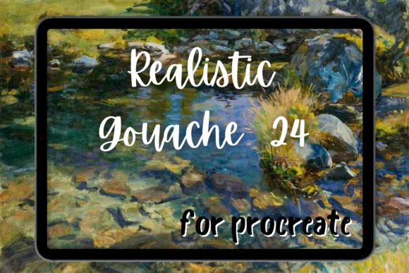 Master Realistic Gouache with Brush 23