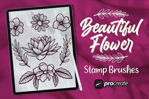 Mastering Digital Botanicals: A Practical Guide to the Beautiful Flower Brush Procreate Pack