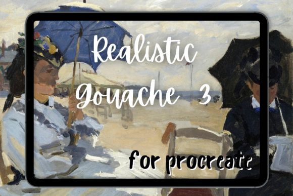 Mastering the Art of Diluted Wet Washes with Procreate Gouache Brush 3