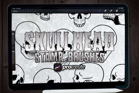 Mastering the Skull Brush Stamp in Procreate for Bold Digital Art