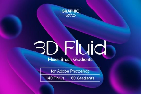 Mastering Visual Depth with 3D Fluid Mixer Brush Gradients in Digital Design