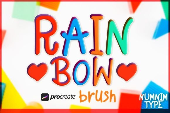 Procreate Brush Rainbow Kid Alphabet a-Z: A Practical Guide for Digital Lettering