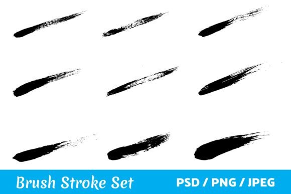 Strategic Visual Impact: Leveraging the Grunge Stroke Brush and Brush Stroke Set for Brand Authority