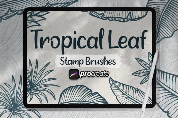 Tropical Leaf Brush Procreate: Design Essentials
