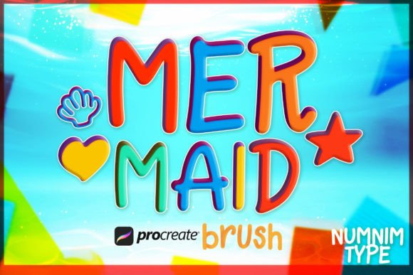 Unlocking Creative Potential with the Procreate Brush Mermaid Kid Alphabet a-Z