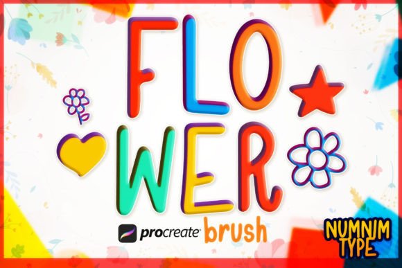 Unlocking Creativity with the Procreate Brush Flower Kids Alphabet a-Z